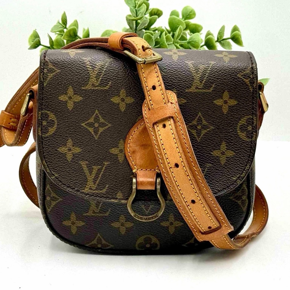 Louis Vuitton Dark Brown Monogram Crossbody Bag